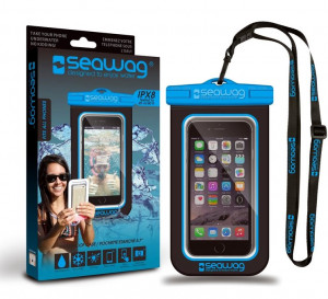 Чехол для смартфона водонепроницаемый Seawag Black &amp; Blue S21 (SW_B2X) 