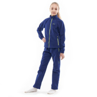 Подростковый флисовый костюм Dragonfly indigo yellow