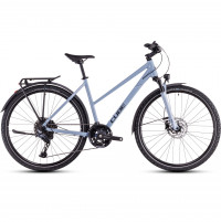 Велосипед Cube Nature Exc Allroad Trapeze 28" pigeonblue´n´black рама: M (2025)