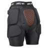Защита бедра White Owl Pro short protection черная с оранжевым - Защита бедра White Owl Pro short protection черная с оранжевым