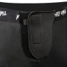 Защита бедра White Owl Pro short protection черная с оранжевым - Защита бедра White Owl Pro short protection черная с оранжевым
