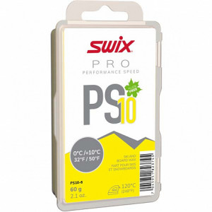 Парафин Swix PS10 Yellow, 60 г 