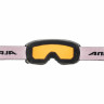 Маска Alpina Scarabeo JR Q-Lite black/rose matt/Q-Lite rose sph. S2 - Маска Alpina Scarabeo JR Q-Lite black/rose matt/Q-Lite rose sph. S2