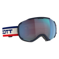 Маска Scott Faze II Goggle beige/blue enhancer blue chrome