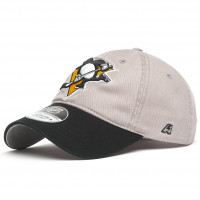 Бейсболка Atributika&Club NHL Pittsburgh Penguins серая (55-58 см) 29056