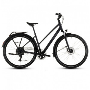 Велосипед Cube Touring One Trapeze 28" night´n´chrome рама: 50 см (2026) 