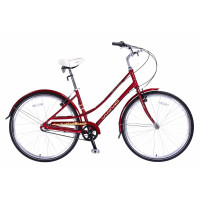 Велосипед Wind Avenue 300 lady 28" 3-скорости бордовый рама: 17"