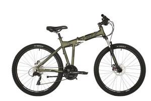 Велосипед FOXX 26&quot; ZING H2 зеленый, размер 18&quot; (2021) 
