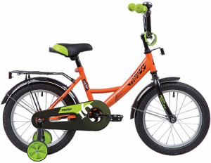 Велосипед Novatrack Vector 12&quot; оранжевый (2020) 