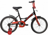 Велосипед NOVATRACK STRIKE 18" черный-красный (2020)
