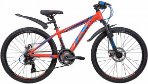 Велосипед Novatrack Extreme 24&quot; оранжевый рама: 13&quot; (2021) 