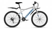 Велосипед Stark Slash 26.1 D белый/голубой (2021)