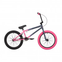 Велосипед Novatrack BMX Jupiter 20" темно-серо-розовый рама: 20" (2024)