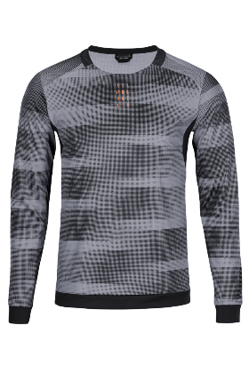 Джерси CUBE ATX Round Neck д/рук, grey´n´black 