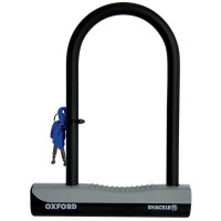 Замок U-образный OXFORD Shackle 12 M на ключе, чёрный