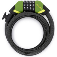 Замок велосипедный Cluxx Gardia 1200K green/black