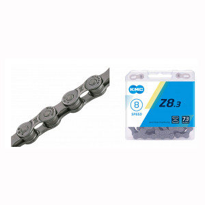 Цепь KMC 1/2&quot;х3/32&quot; 116 звеньев Z8.3 с замком, в инд. упаковке 
