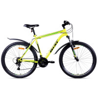 Велосипед Aist Quest 26" желто-зеленый рама: 18" (2026)
