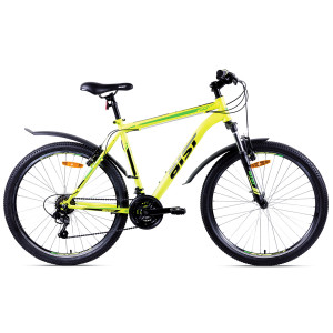 Велосипед Aist Quest 26" желто-зеленый рама: 20" (2026) 