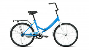 Велосипед ALTAIR CITY 24 голубой/белый рама: 16&quot; (2022) 