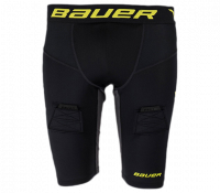 Термо-шорты с раковиной Bauer S17 PREMIUM COMP JOCK SHORT - YTH - BLK (1050745)