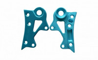 Дропаут CUBE HANZZ left, blue anodized