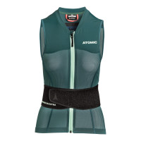 Защитный жилет Atomic Live Shield Vest AMID W Dark Green/Mint (2022)