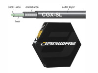 Троса рубашка JAGWIRE 5мм CGX со смазкой 50 метров белая