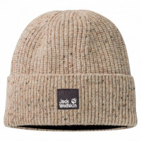 Шапка Jack Wolfskin NATURE KNIT CAP Beige (2022)