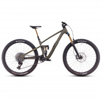 Велосипед Cube Stereo One55 C:62 TM 29" dustyolive´n´gold рама: S (2025)