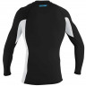 Гидромайка мужская длинный рукав O'Neill Premium Skins L/S Rash Guard Raven/White/Raven S21 (4170B GL7) - Гидромайка мужская длинный рукав O'Neill Premium Skins L/S Rash Guard Raven/White/Raven S21 (4170B GL7)