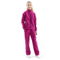 Подростковый флисовый костюм Dragonfly purple black