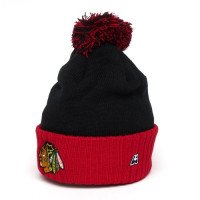 Шапка Atributika&Club NHL Chicago Blackhawks черно-красная (55-58 см) 59234