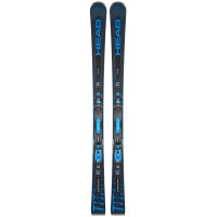 Горные лыжи Head Supershape e-Titan SW SF-PR + креп. PRD 12 GW Brake 85 [F] black-neon blue (2024)