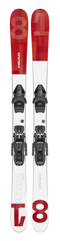 Горные лыжи Head Oblivion Jr white/red + крепление SX TEAM 9.0 GW CA BRAKE 95 [D] (2023)