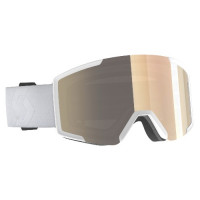 Маска Scott Shield Goggle Light Sensitive mineral white/light sensitive bronze chrome