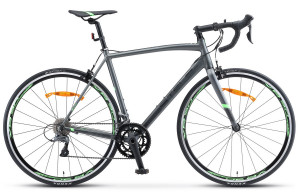 Велосипед Stels XT300 28&quot; V010 серый/зеленый рама 21.5&quot; (2020) 