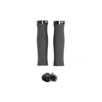 Ручки на руль HORST H217 00-170473 OneSideLock 130мм резинов. c 1 фикс. эргоном. черные