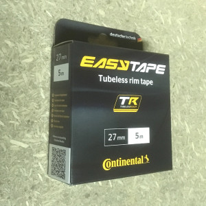 Ободная лента Continental Easy Tape Tubeless 5 м, 27 мм 