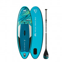 SUP-доска надувная юношеская с веслом Aqua Marina Vibrant 8'0" (BT-22VIP, 244x71x10 см, S22)