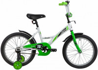 Велосипед NOVATRACK STRIKE 18" белый-зеленый (2020)