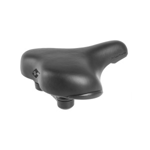 Седло M-WAVE 5-251023 ELAST-XXL CITY комфорт 291х276мм X-TRA WIDE эластом. спец. наполн. закрытые пружин. напр. со шкал. нагрузка до 120кг. 