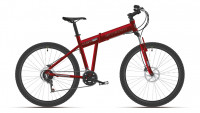 Велосипед Stark Cobra 26.2 D красный/серый (2021)