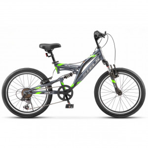 Велосипед Stels Mustang V 20&quot; Z010 (м) серый рама: 13&quot; (2025) 