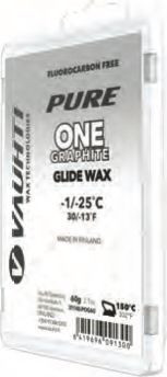 Мазь скольжения Vauhti PURE ONE GRAPHITE -1°C/-25°C 60 г (2022)