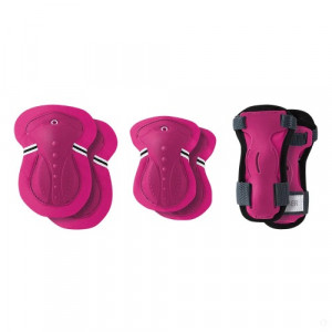 Комплект защиты Globber Junior Protective XS фуксия 