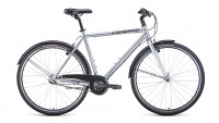 Велосипед Forward Rockford 28 серебристый (2021)