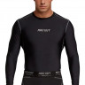 Футболка компрессионная с длинным рукавом Mad Guy Flex SR черная - Футболка компрессионная с длинным рукавом Mad Guy Flex SR черная