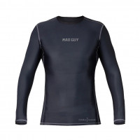 Футболка компрессионная с длинным рукавом Mad Guy Flex SR черная