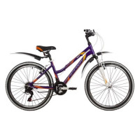Велосипед Stinger Laguna 24" фиолетовый рама 12" (2022)
